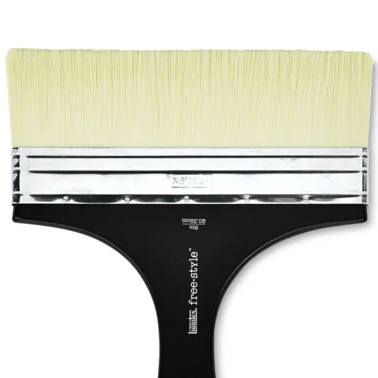 Liquitex Freestyle Brush - Broad Flat, Short Handle, 8" {1}