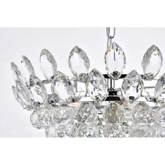 Emilia 18 inch pendant in chrome {4}