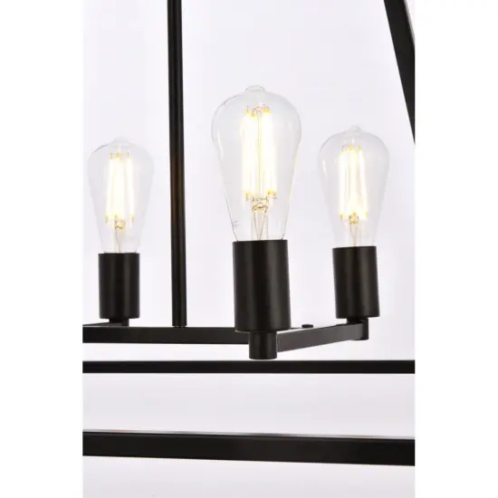 Declan 24 inch pendant in black {6}