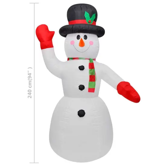 Christmas Inflatable Snowman 8 ft {4}