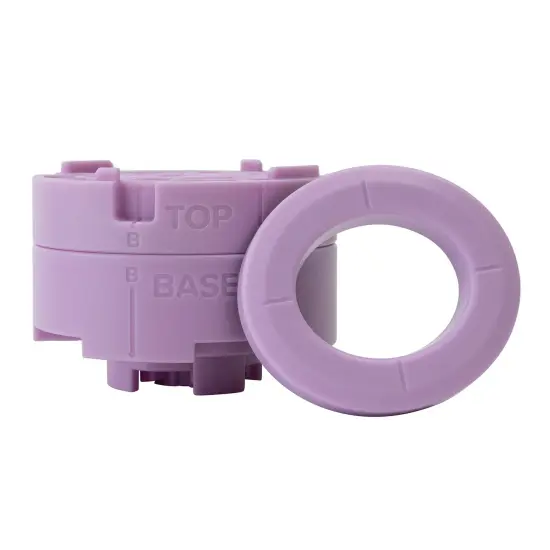 We R Button Press Insert 19/Pkg-Small Oval (45mm) {2}