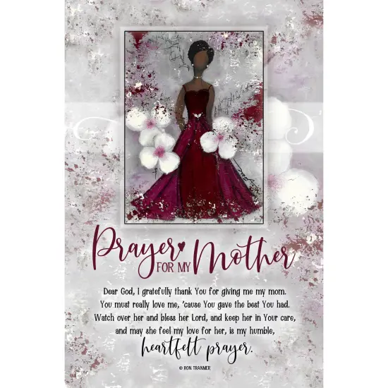 Dexsa Prayer For My Mother Whispers of the Heart 6"x9" Wood Plaque with Hanger and Easel {1}