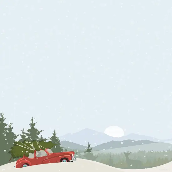 Great Papers! Christmas Memory Holiday Letterhead, Invitations and Announcements, Printer Friendly 8.5" x 11", 80 Pack {1}