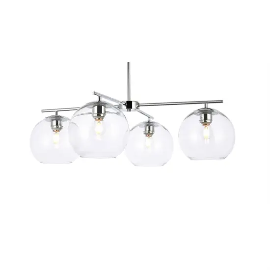 Opus 4 lights chrome pendant {3}