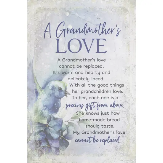 Dexsa A Grandmother's Love Wood Plaque 6x9 {1}
