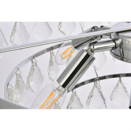 Ella 20 inch pendant in chrome {6}