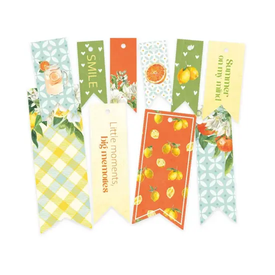Fresh Lemonade Double-Sided Cardstock Tags 10/Pkg-#02 {3}