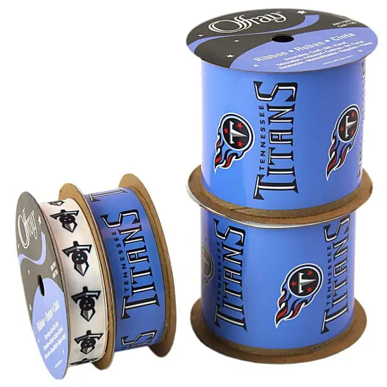 Titans Printed Ribbon 4 Pack {1}