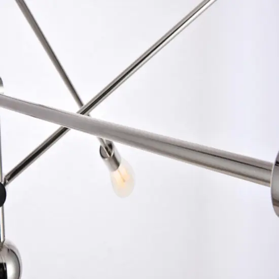 Axel 6 Lights polished Nickel Pendant {6}