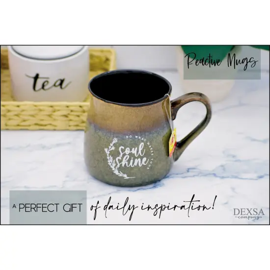 Dexsa Soul Shine Designer Ceramic Mug - 16 oz {4}
