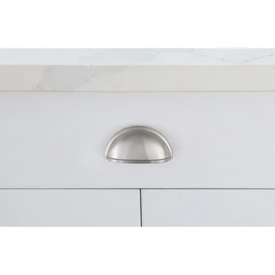 Atticus 3" Center to Center Brushed Nickel Cup Bar Pull Multipack (set of 10) {2}