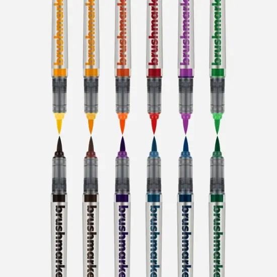 Brushmarker PRO 12 pcs. Set " 12 Basic colours" {2}