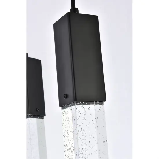 Weston 13 lights pendant in black {6}