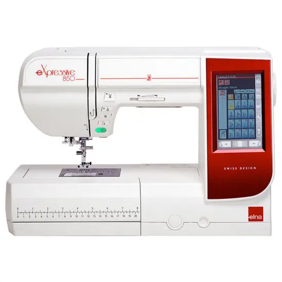 Elna eXpressive 850 Sewing and Embroidery Machine {1}