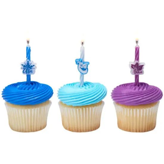 Frozen II Icon Character Candles, 6pc {2}