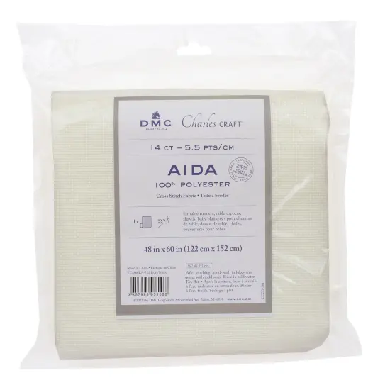 Charles Craft Polyester Aida 14 Count 48"X60" {1}