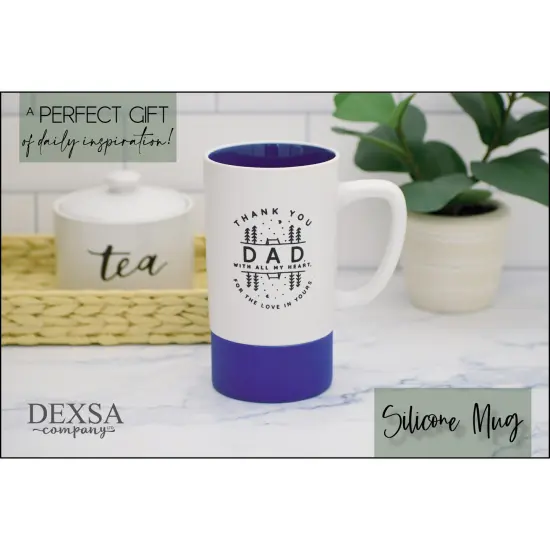 Dexsa Thank You Dad Designer Mug, Heat Resistant - 16 oz {4}