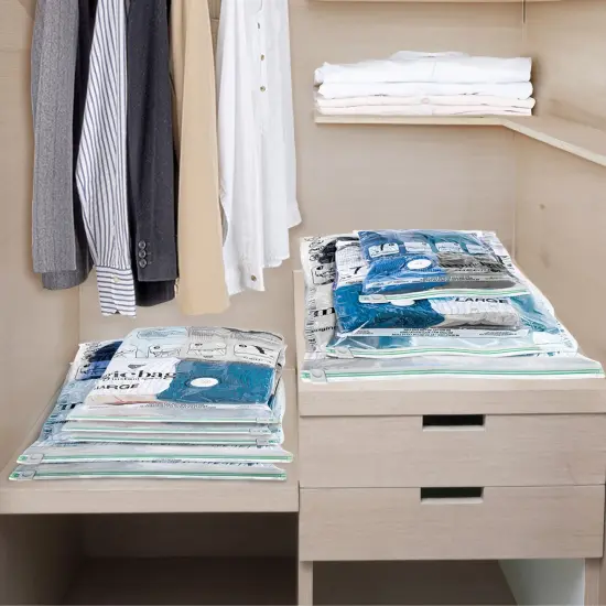 MagicBag Smart Design Set of 8 Instant Space Saver Storage - Combo Flat {3}