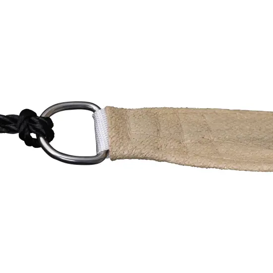 Merrick Lane Pindo Sun Sail with Nylon Anchor Ropes Sand {6}