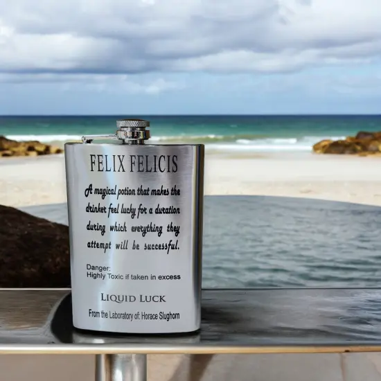 8oz FELIX FELICIS Stainless Steel Flask {5}