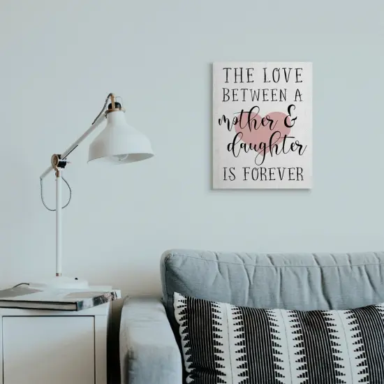Stupell Industries Love Between Mother and Daughter Canvas Wall Art {2}