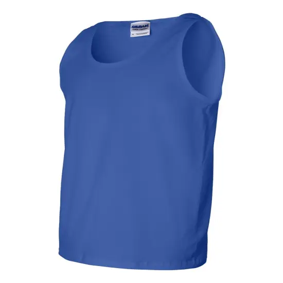 Gildan&reg; Ultra Cotton Crewneck Sleeveless Tank Top - 2200 Royal {4}