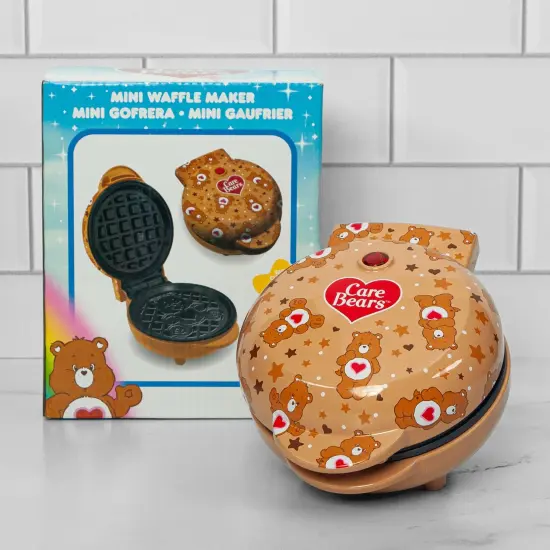 Uncanny Brands Care Bears Tenderheart Mini Waffle Maker {4}