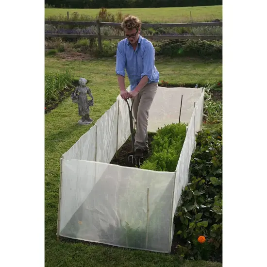 Tierra Garden Micromesh Garden Barrier, 2 Pack Protect Crops Pest and Wind Instant Effective {4}