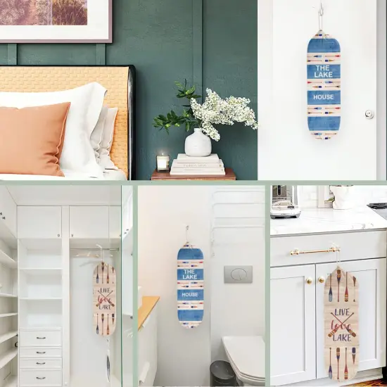 2 Pieces Lake House Decor Plastic Grocery Store Bag Holder DispenserKitchen Grocery Bag Storage and Organization, Kitchen Decor, Lake House Decor for the Home {4}