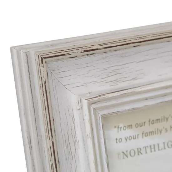 Northlight Distressed Vintage Picture Frame - for 5" x 7" Photo - 9.5" White {6}