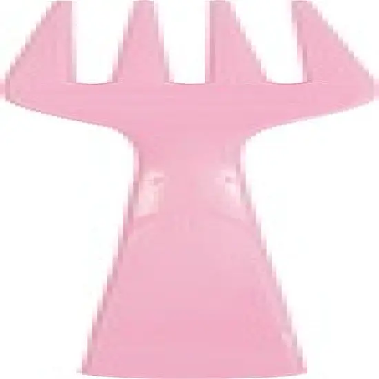 Lovely Pink Plastic Forks, 18ct {1}