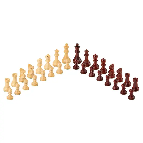 Bobby FischerUltimate Chess Pieces, Redwood and Boxwood,3.75 Inch King {4}