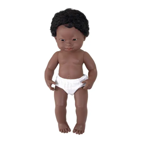 Miniland Doll with Down Syndrome - African Boy 15" {3}