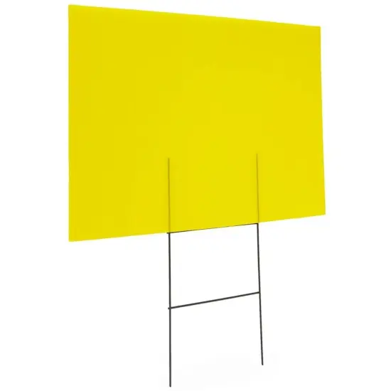 6 Pack Large Outdoor Yard Signs {3}