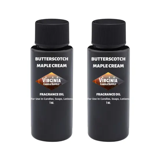 Butterscotch Maple Cream Fragrance Oil (Our Version of the Brand Name) (2 oz Bottle) for Candle Making, Soap Making, Tart Making, Room Sprays, Lotions, Car Fresheners, Slime, Bath Bombs, Warmers&hellip; {1}