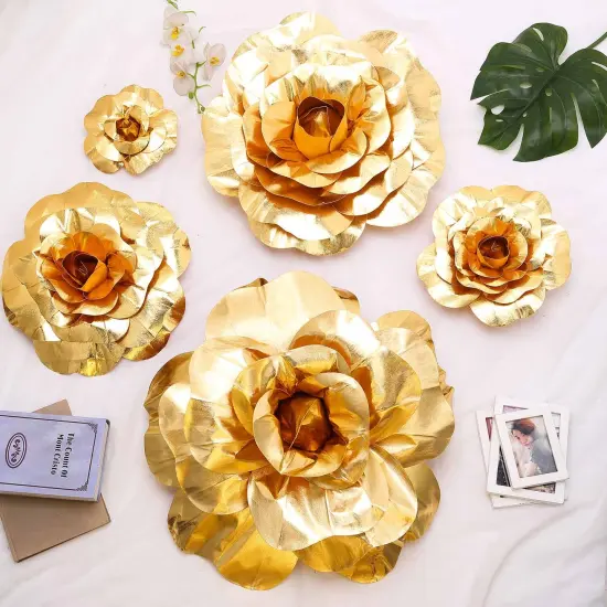 XL Roses Flower Wall Backdrop: Perfect for Parties, Weddings, and Home Decor. {3}