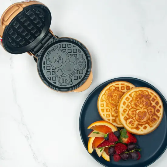 Uncanny Brands Care Bears Tenderheart Mini Waffle Maker {2}