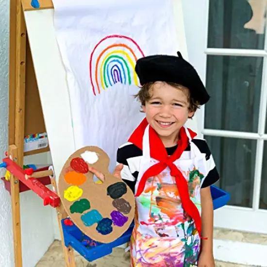 6 Pieces Dimensional Fabric Paint, Iridescent, 1 oz {2}