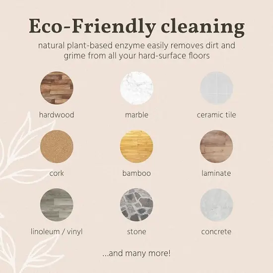 Naturally It's Clean Floor Cleaner (Makes 24-gallons) For All Floor Types (Plant Based Enzymes) | RAHEEV&reg; {5}