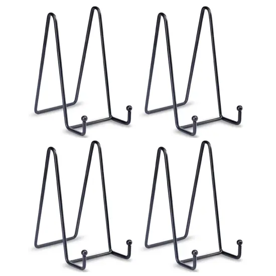 LIONWEI LIONWELI Decorative Plate Stand Holder Picture Frame Stand Easel Display Stand {1}