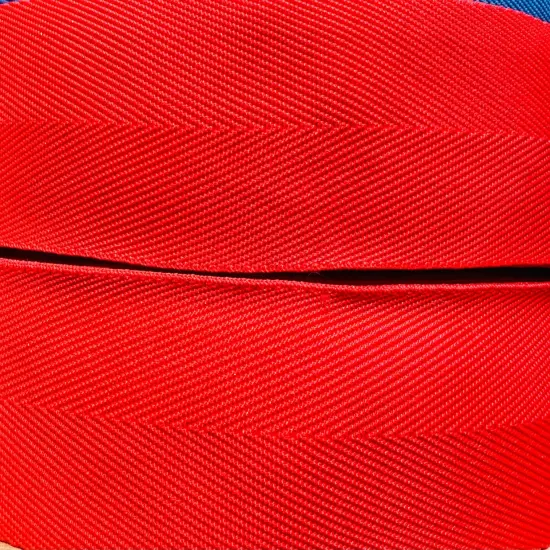 Red 2&rdquo; Seatbelt Webbing (5 yard pack) {1}