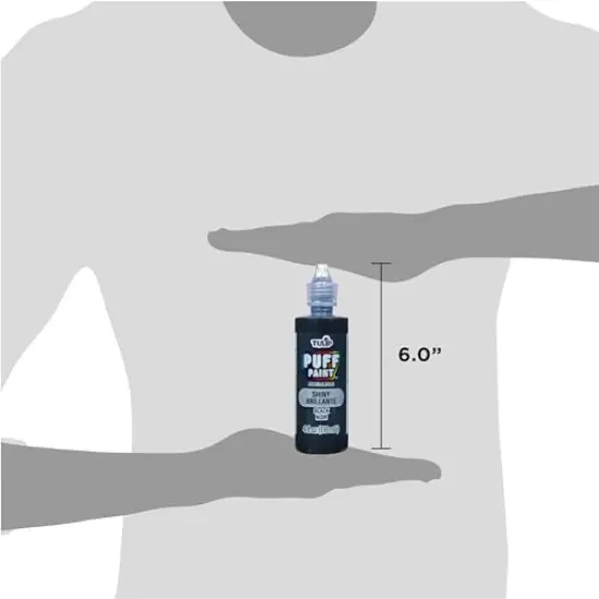 3 Pieces Dimensional Fabric Paint 4 oz Slick Black , 4 Fl Oz (Pack of 3), 3 Count {2}