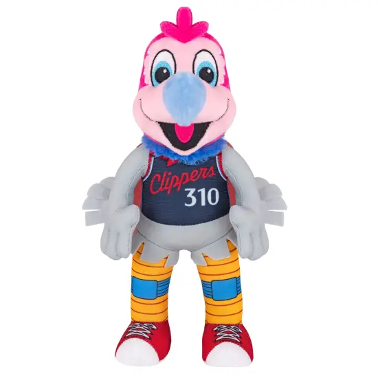 Bleacher Creatures Los Angeles Clippers Chuck the Condor 10" Mascot Plush Figure (Blue Uniform) {1}