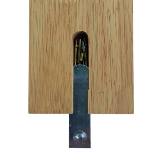 WE Games 7 Inch Travel Cribbage Board - Made of Solid Hardwood , 2 Players {3}