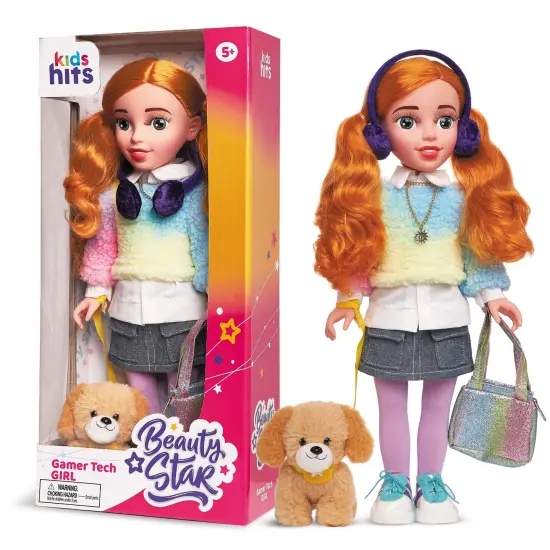 Beauty Star Dolls: Gamer Tech Girl. Where Fashion, Fun, and Furry Friends Unite! {1}