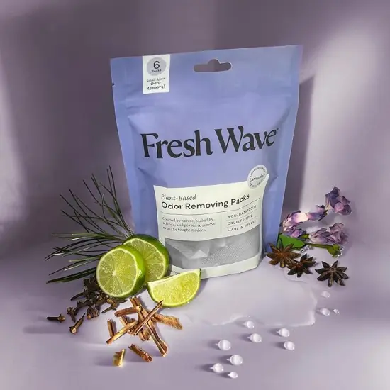 Fresh Wave&reg; - Lavender Odor Eliminating & Deodorizing Packs | Bag of 6 & Fresh Pod Case | Safer Odor Relief for Small Spaces {3}