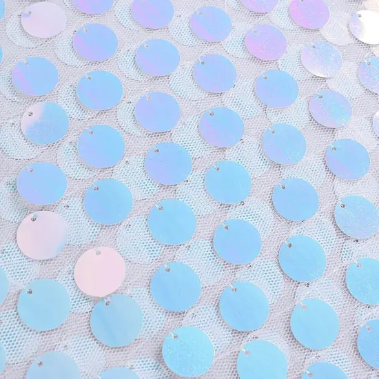 10-Inch wide Big Payette Sequined Chair Sashes {5}