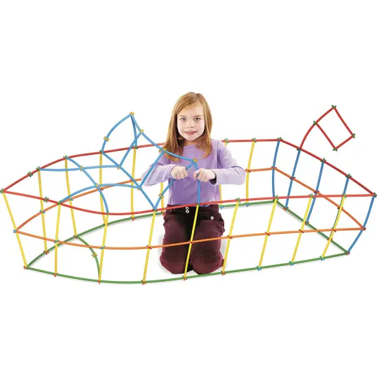 Roylco Straws and Connectors - 400 Pieces {5}