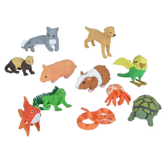 Wild Republic Nature Tube Pets and Aquatic Animals Set {4}