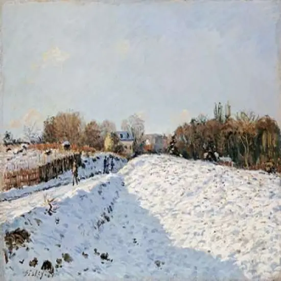 Snow at Argenteuil Poster Print by Alfred Sisley - Item # VARPDX267310 {1}